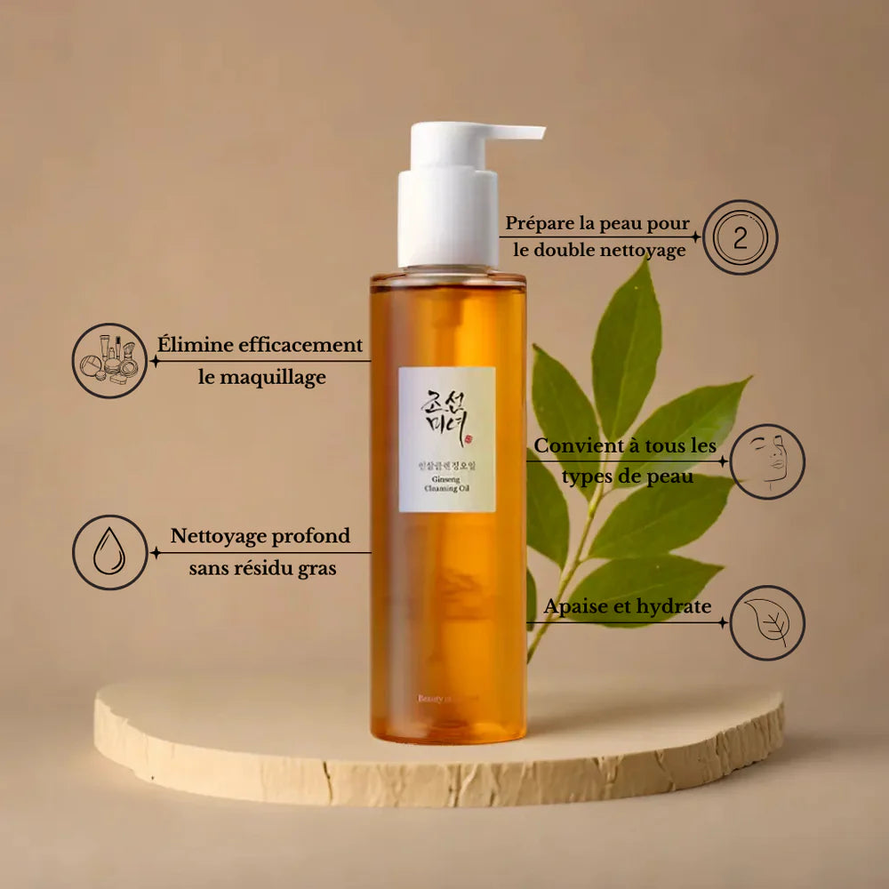 Beauty of Joseon - Huile démaquillante nettoyante avec Ginseng